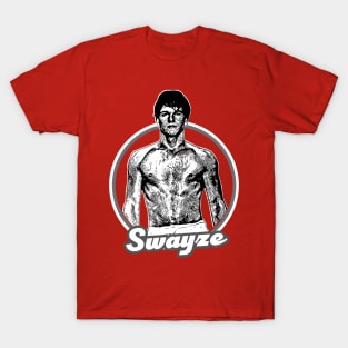 Patrick Swayze /\/\/ 90s Retro Original Fan Art T-Shirt